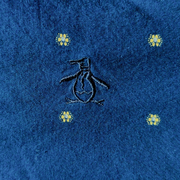 Penguin Men’s Floral Short Sleeve Button Down Shirt XL - Picture 5 of 5